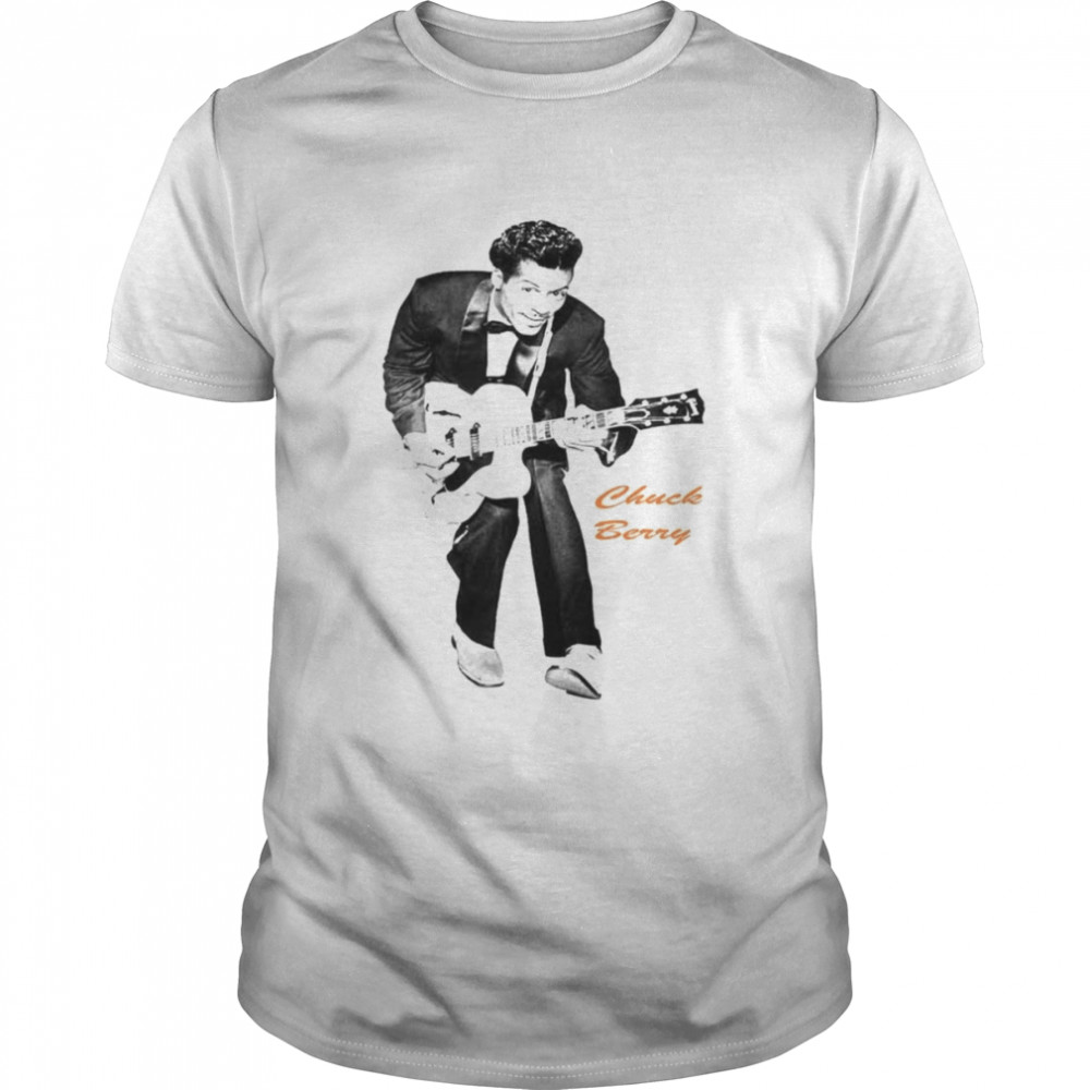 Chuck Berry Guitar Rock Cool Tv shirt