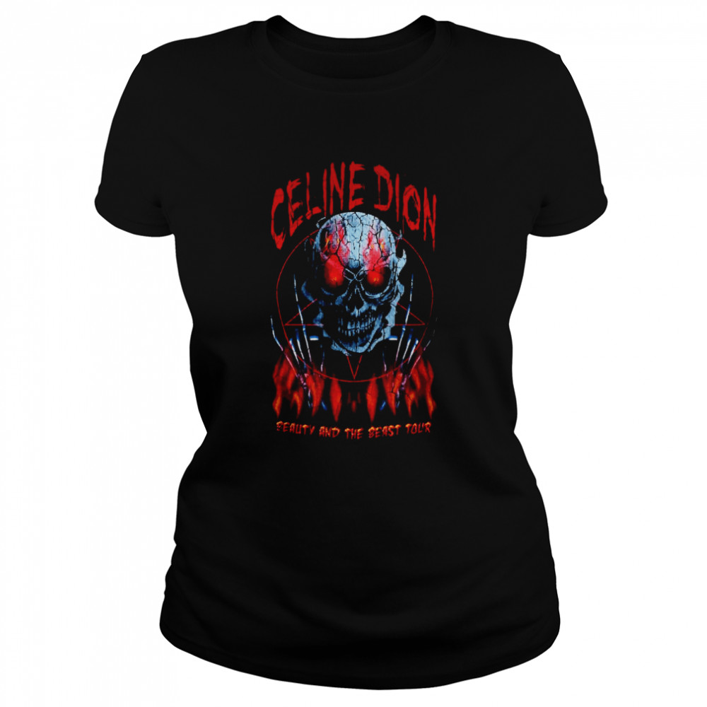 Death Metal Celine Dion shirt Classic Women's T-shirt