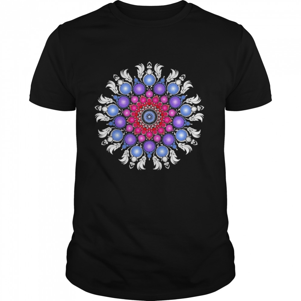 Dot Mandala International Dot Day Geometry Art Good Vibe Shirt