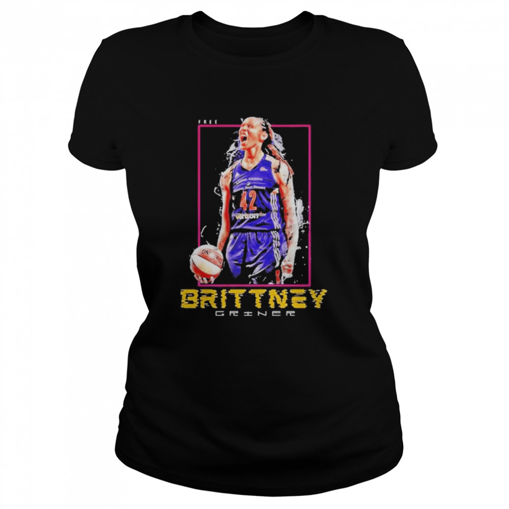 Free Brittney Griner We Are Bg Classic Women's T-shirt