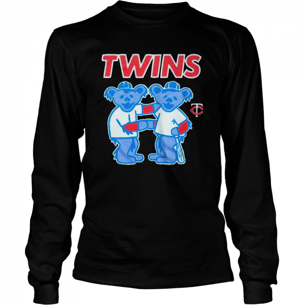 Grateful Dead Twins MLB shirt Long Sleeved T-shirt