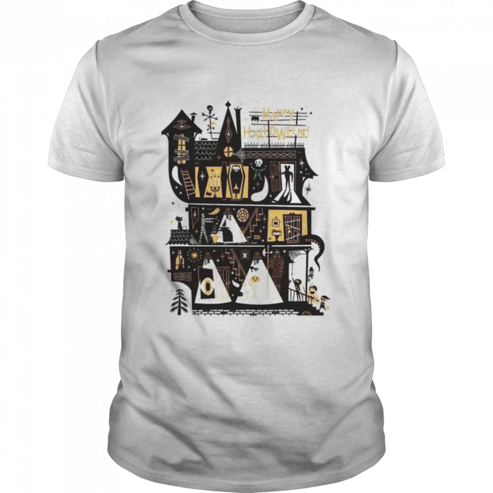 Happy Halloween Spooky House Funny Cool Best shirt