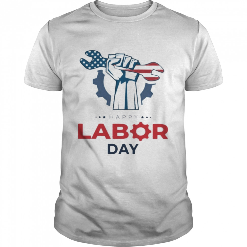 Happy Labor day American flag 2022 shirt Classic Men's T-shirt