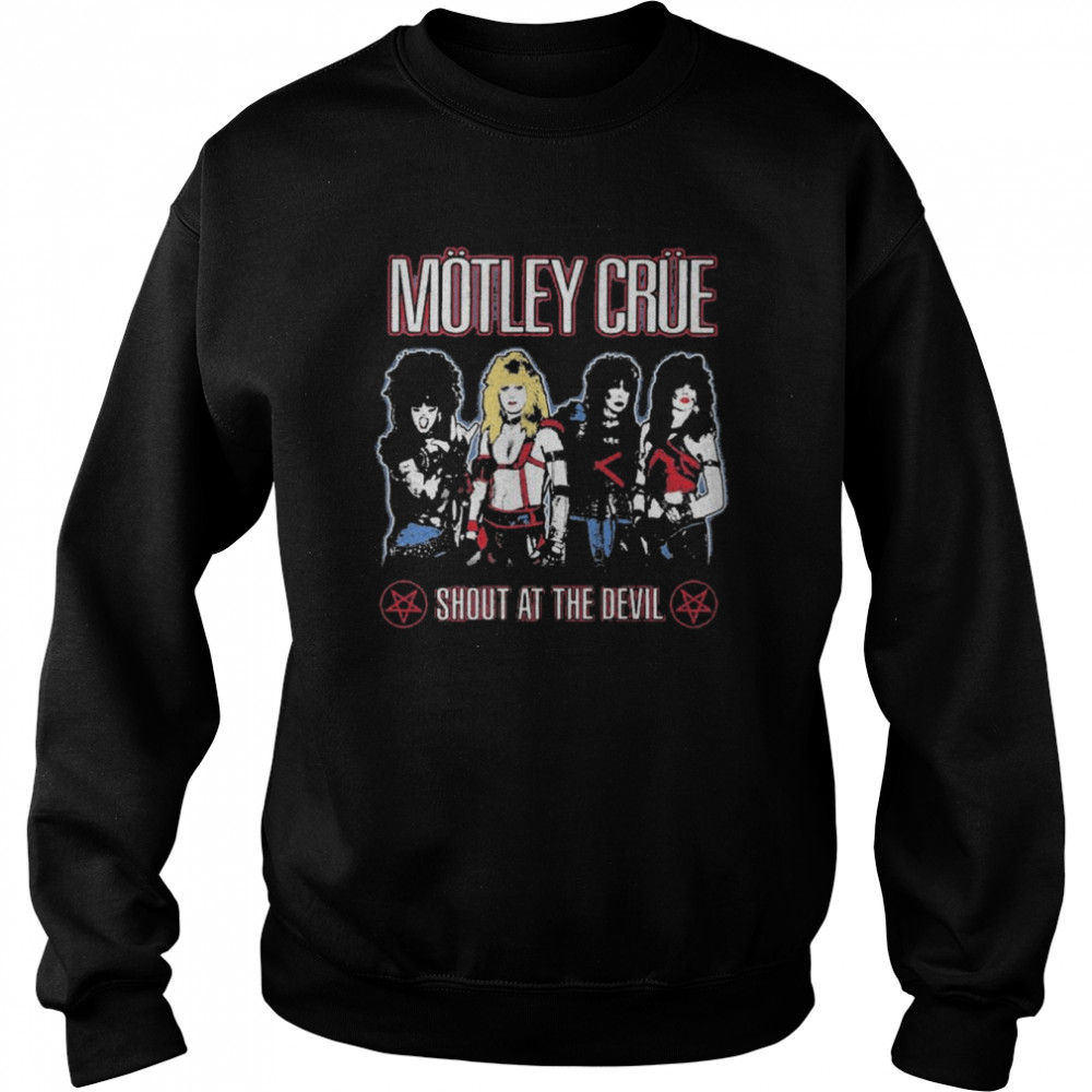 Motley Crue Shout At The Devil  Unisex Sweatshirt