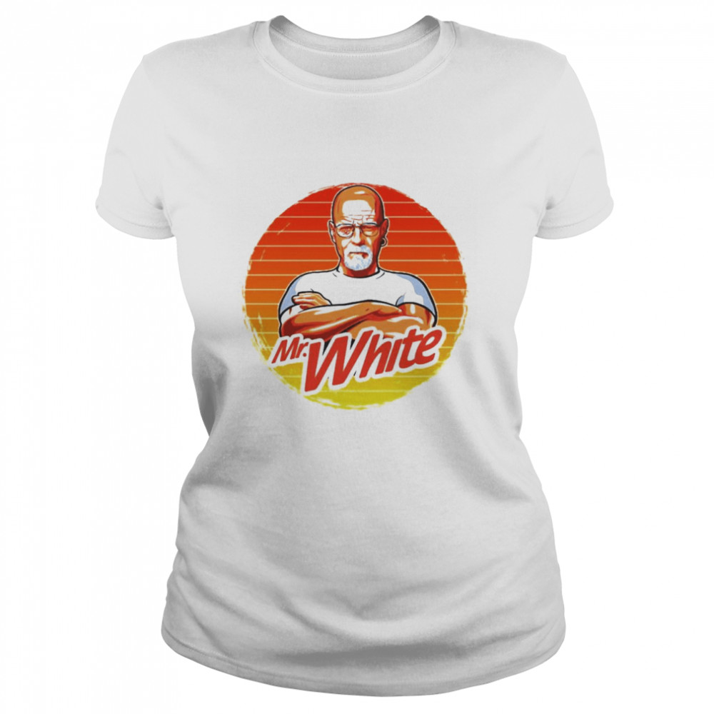 Mr White Bryan Cranston Retro Sunset shirt Classic Women's T-shirt