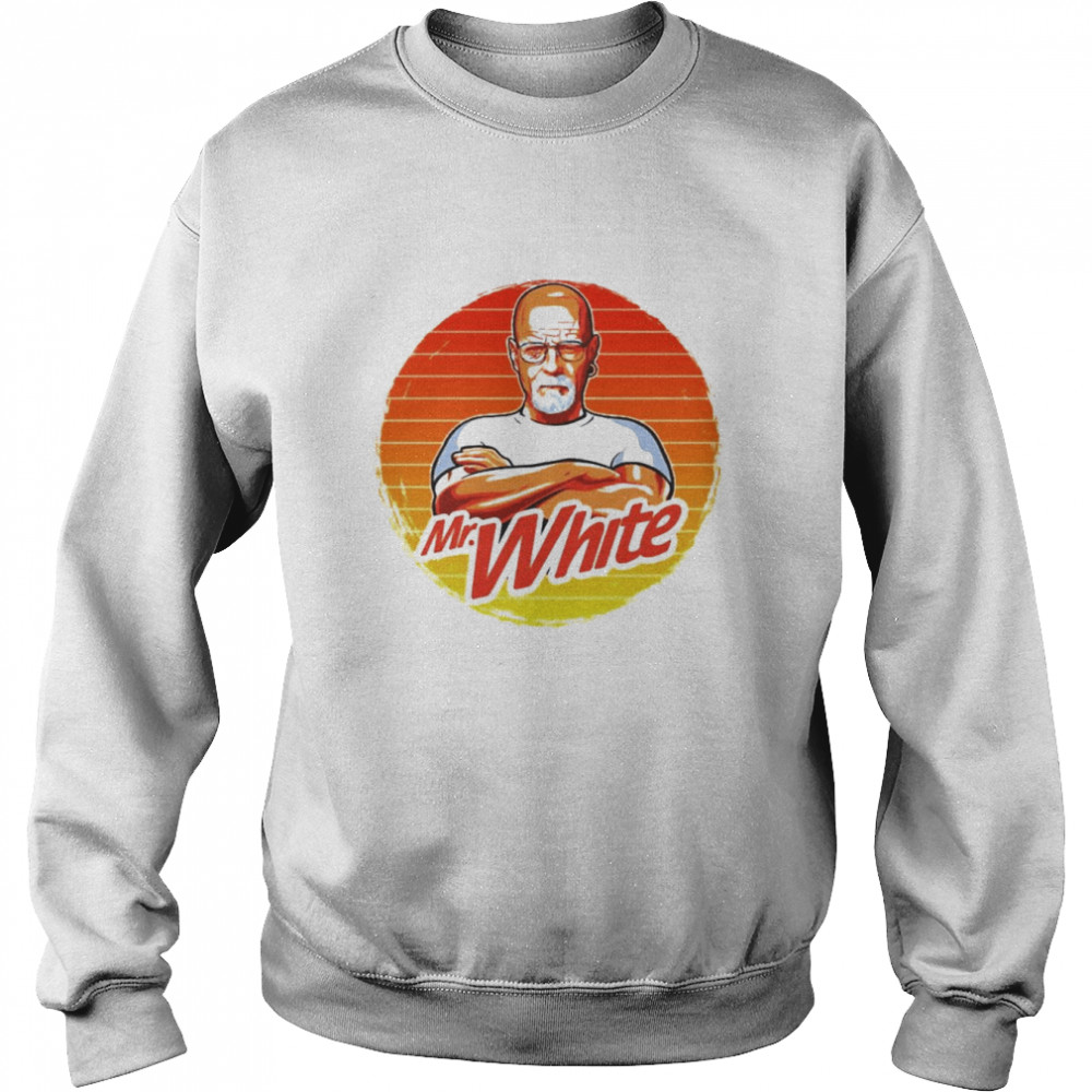 Mr White Bryan Cranston Retro Sunset shirt Unisex Sweatshirt