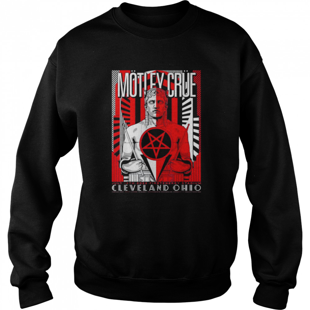 mötley Crüe – The Stadium Tour Cleveland Event T- Unisex Sweatshirt
