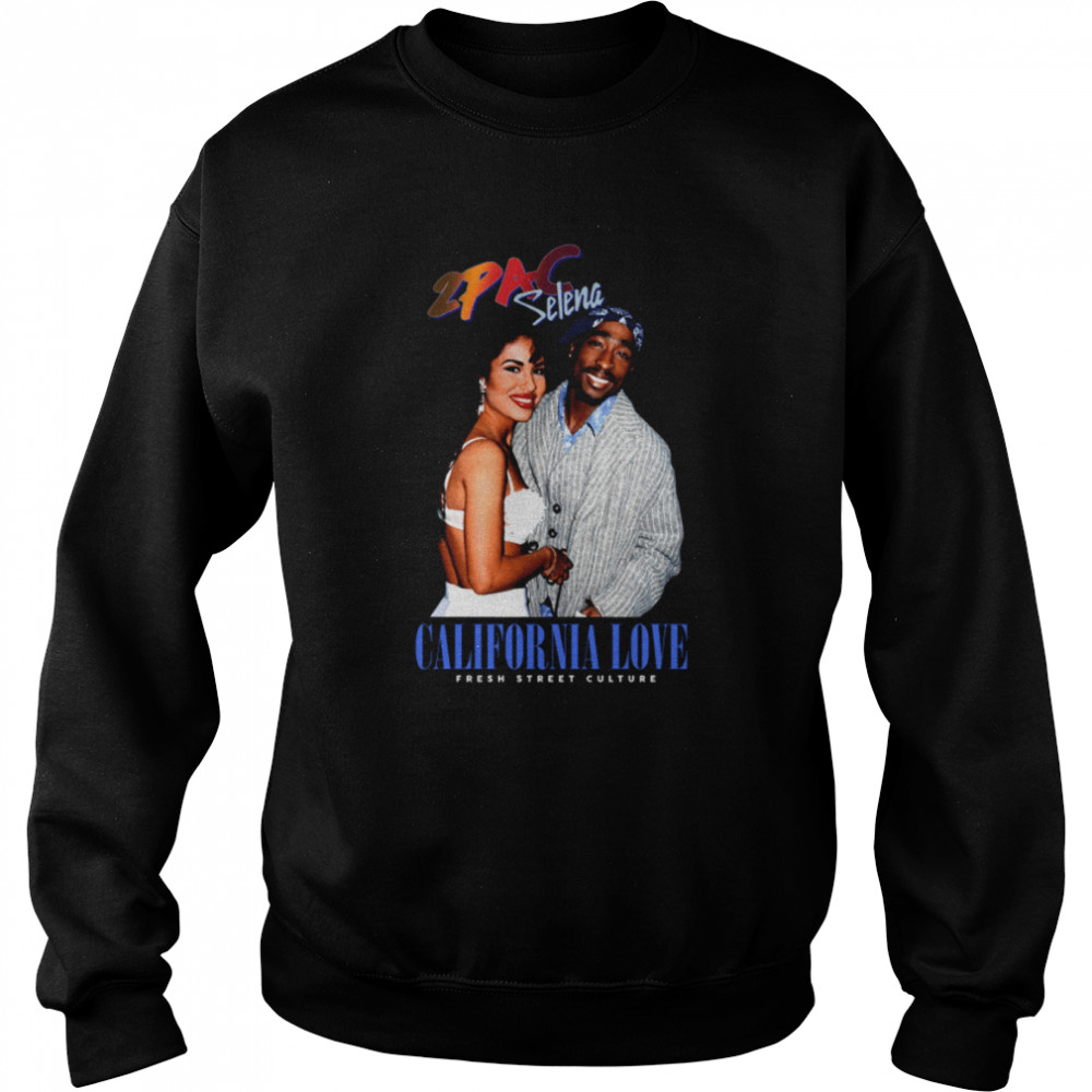 tupac and selena quintanilla shirt