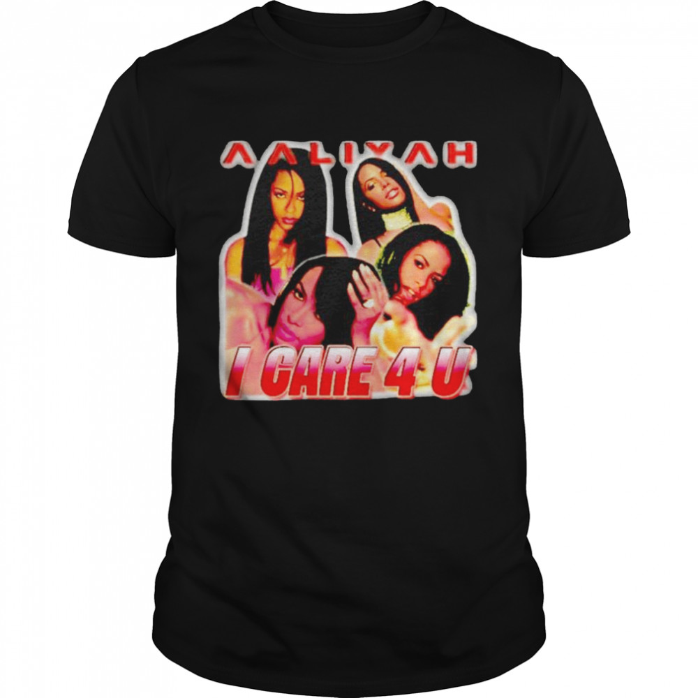 Aaliyah I Care 4 U T-shirt Classic Men's T-shirt