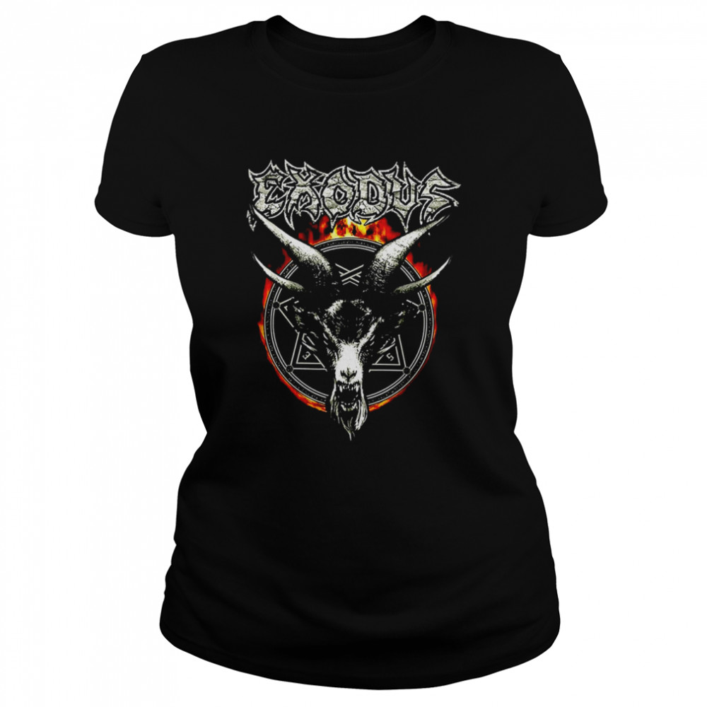 Bloodstock Tour 2022 Band Graphic Exodus Rock Band shirt Classic Women's T-shirt