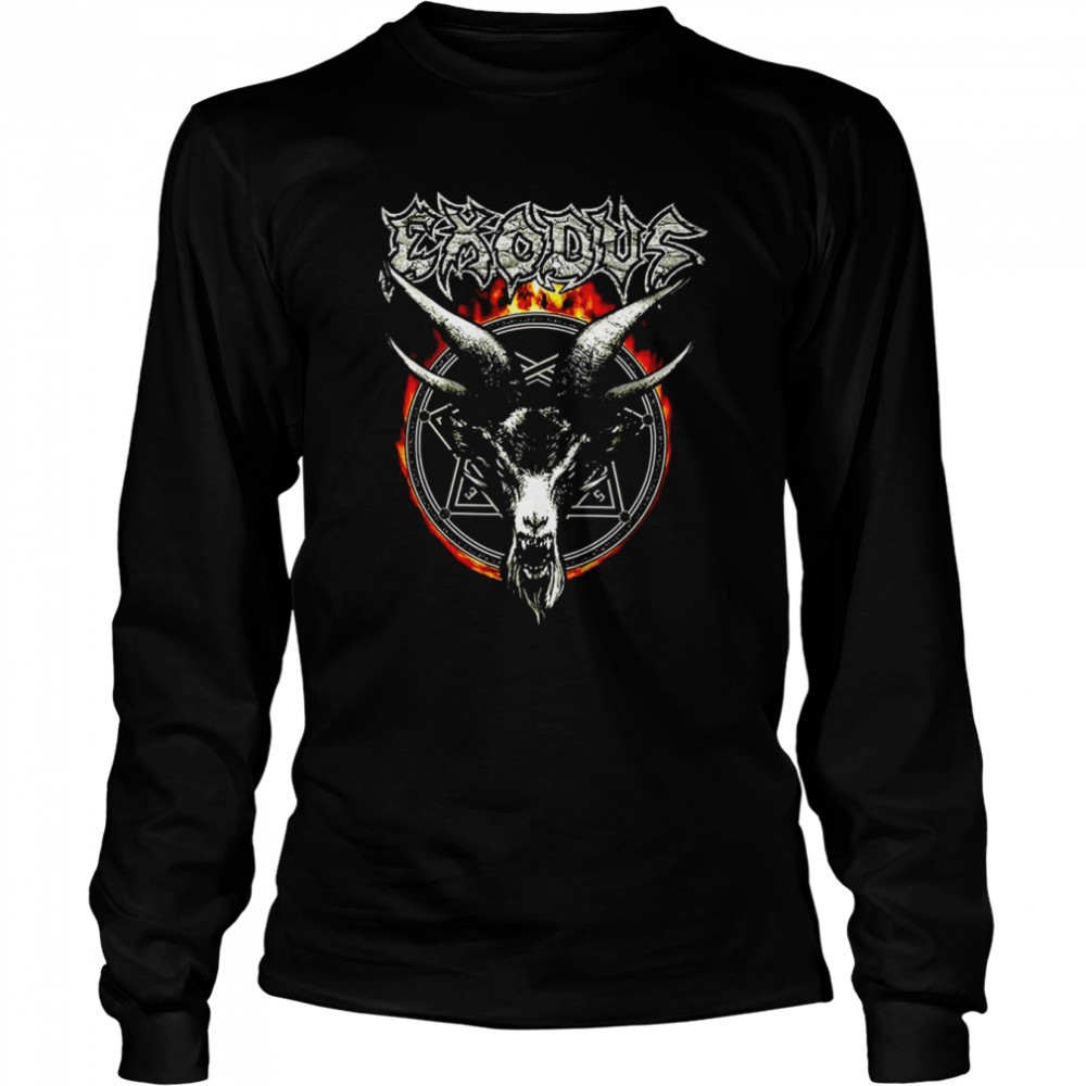 Bloodstock Tour 2022 Band Graphic Exodus Rock Band shirt Long Sleeved T-shirt