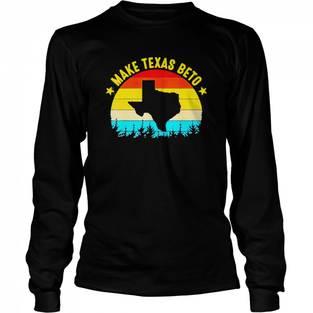 Design For Lovers Beto For Everyone People Democrats  Long Sleeved T-shirt