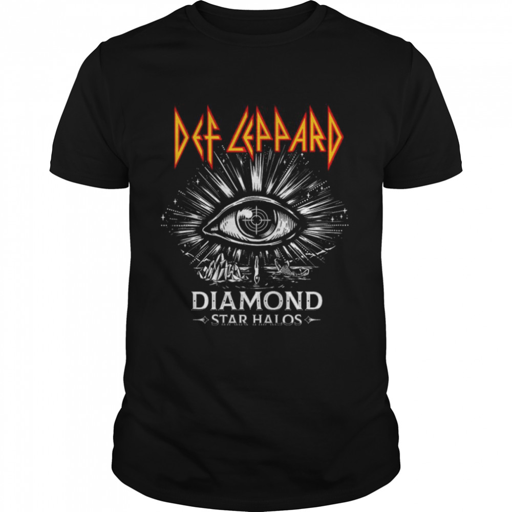 Diamond Star Halos Album Def Leppard shirt Classic Men's T-shirt