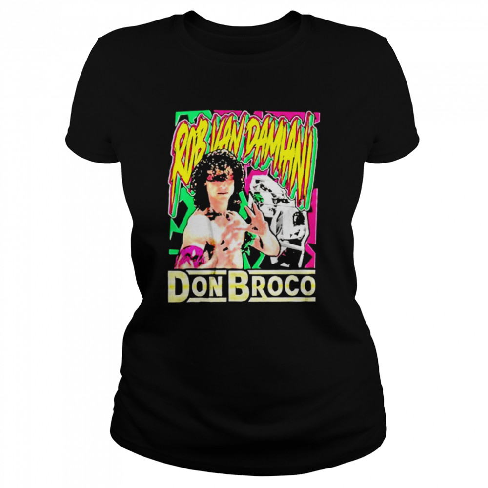 Don Broco Rob Van Damiani Warrior shirt Classic Women's T-shirt