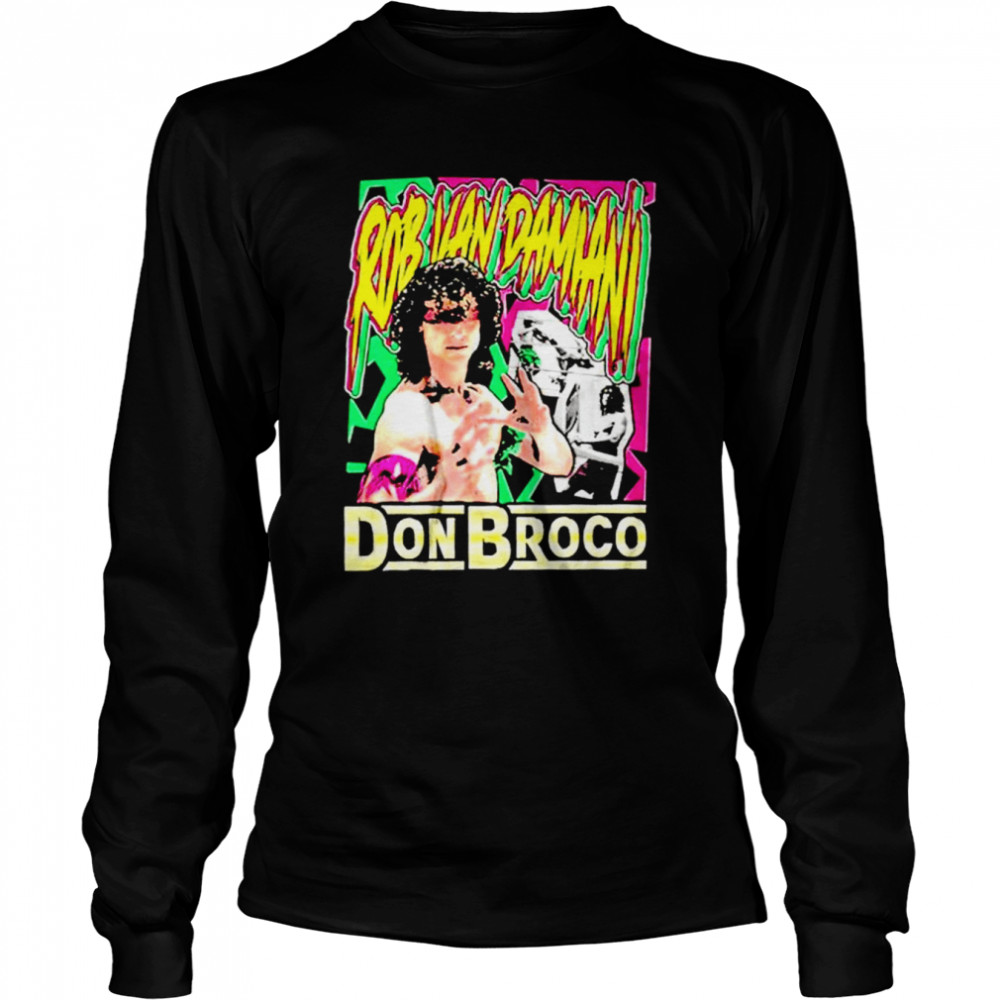 Don Broco Rob Van Damiani Warrior shirt Long Sleeved T-shirt