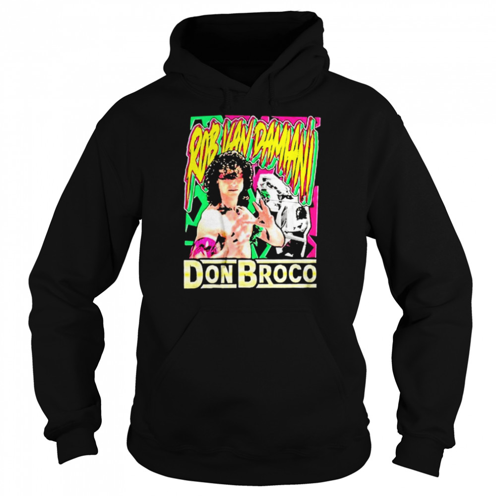 Don Broco Rob Van Damiani Warrior shirt Unisex Hoodie