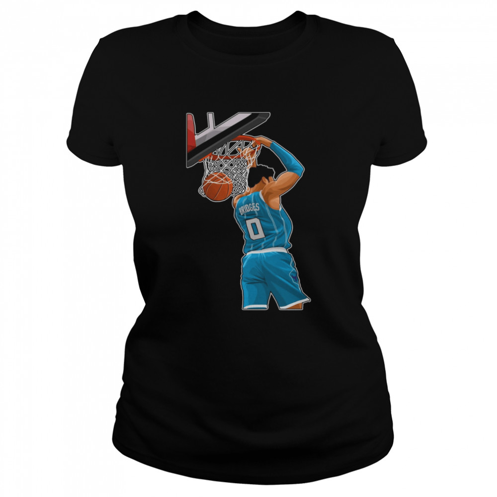 Dunk Back Miles Bridges 0 Basketball shirt Classic Women's T-shirt