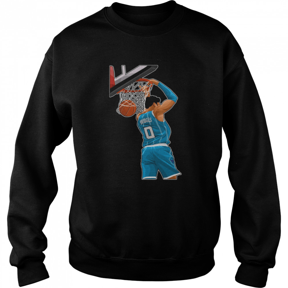 Dunk Back Miles Bridges 0 Basketball shirt Unisex Sweatshirt