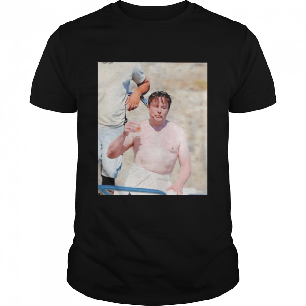 Elon Musk Without shirt Classic Men's T-shirt