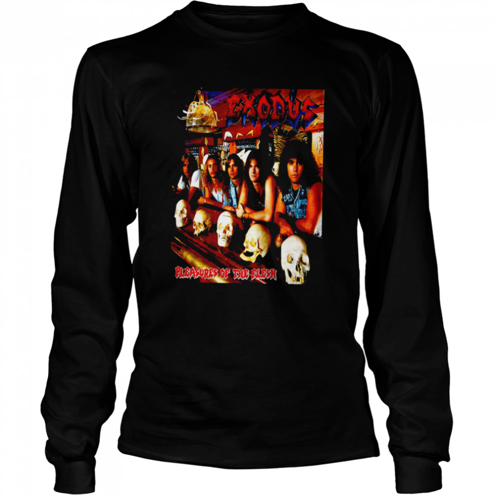 Exo Metro Trending Graphic Exodus Rock Band shirt Long Sleeved T-shirt