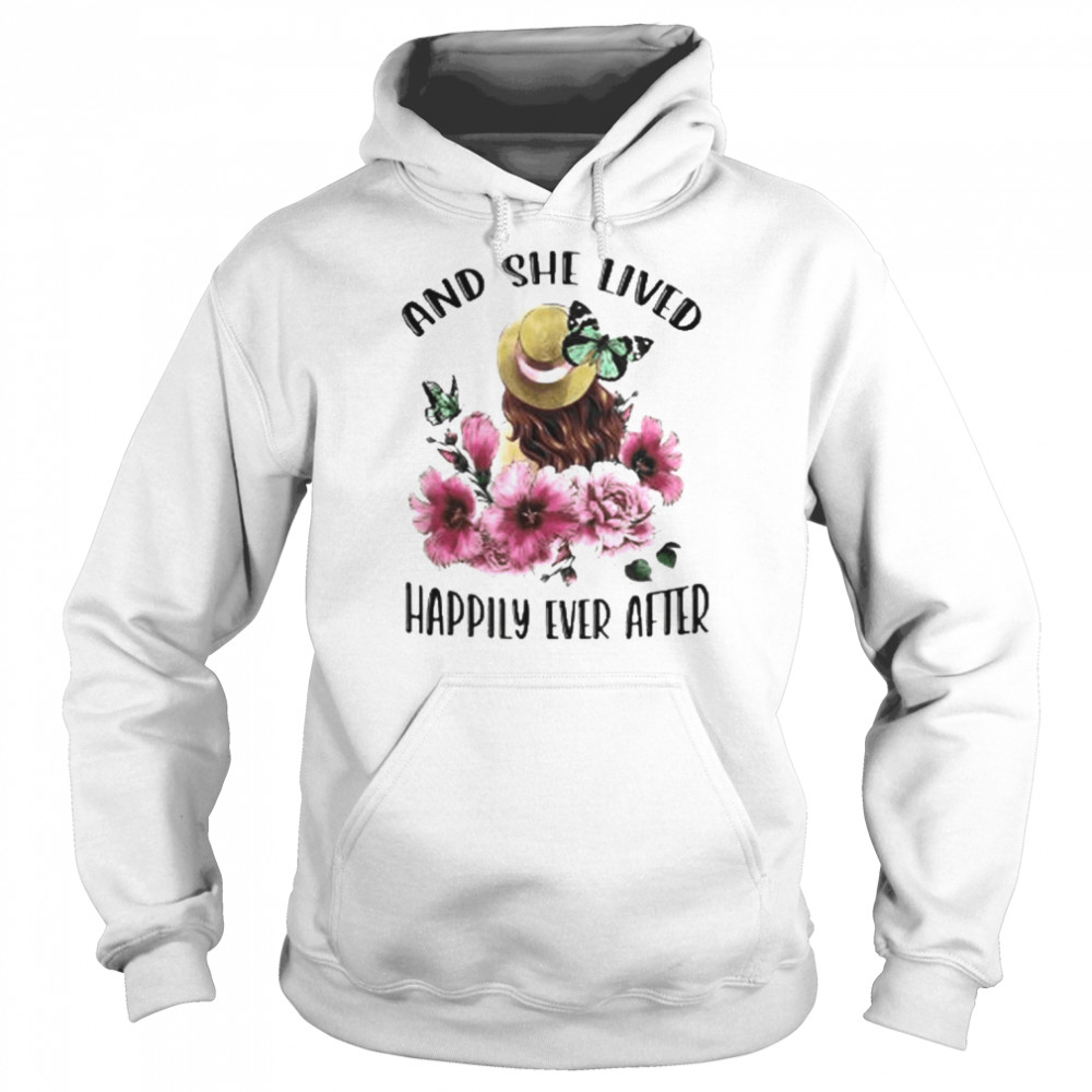 Girl And Gardening Girl Love Butterfly  Unisex Hoodie