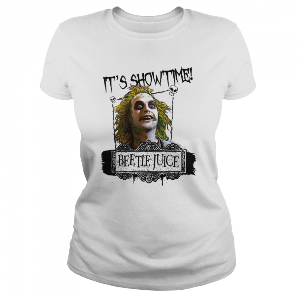 It’s Showtime Beetlejuice Halloween shirt Classic Women's T-shirt