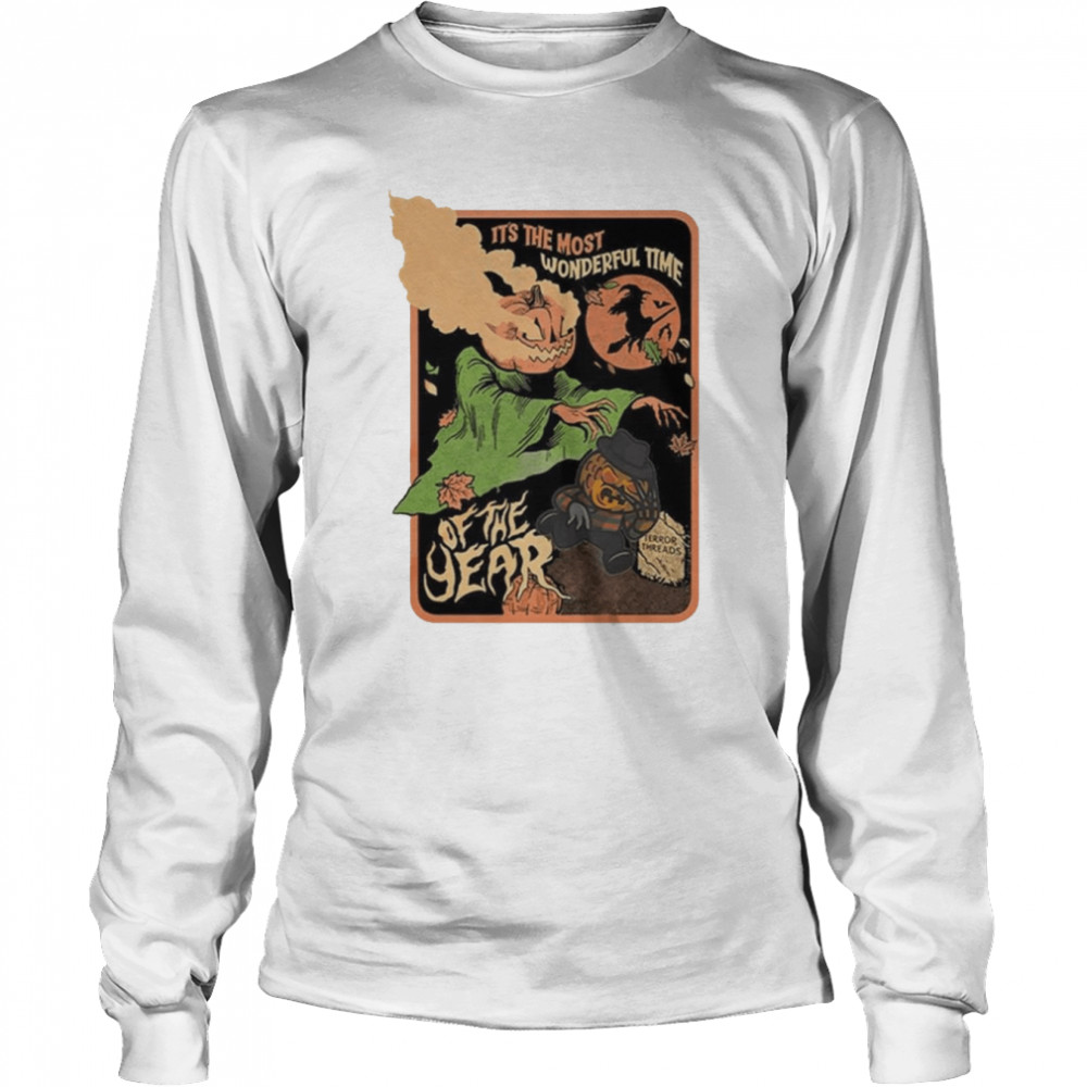 It’s The Most Wonderful Time Of The Year Halloween T- Long Sleeved T-shirt