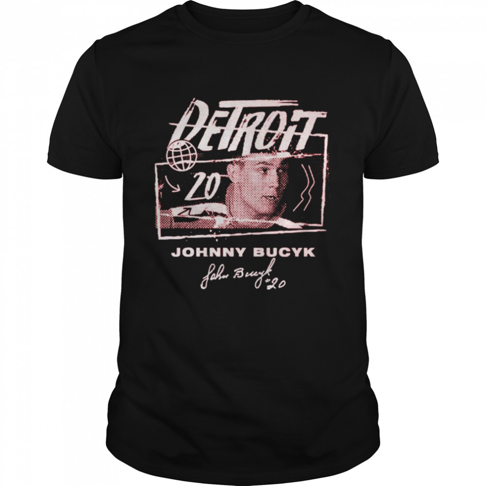 Johnny Bucyk Detroit Red Wings Tones signature shirt Classic Men's T-shirt