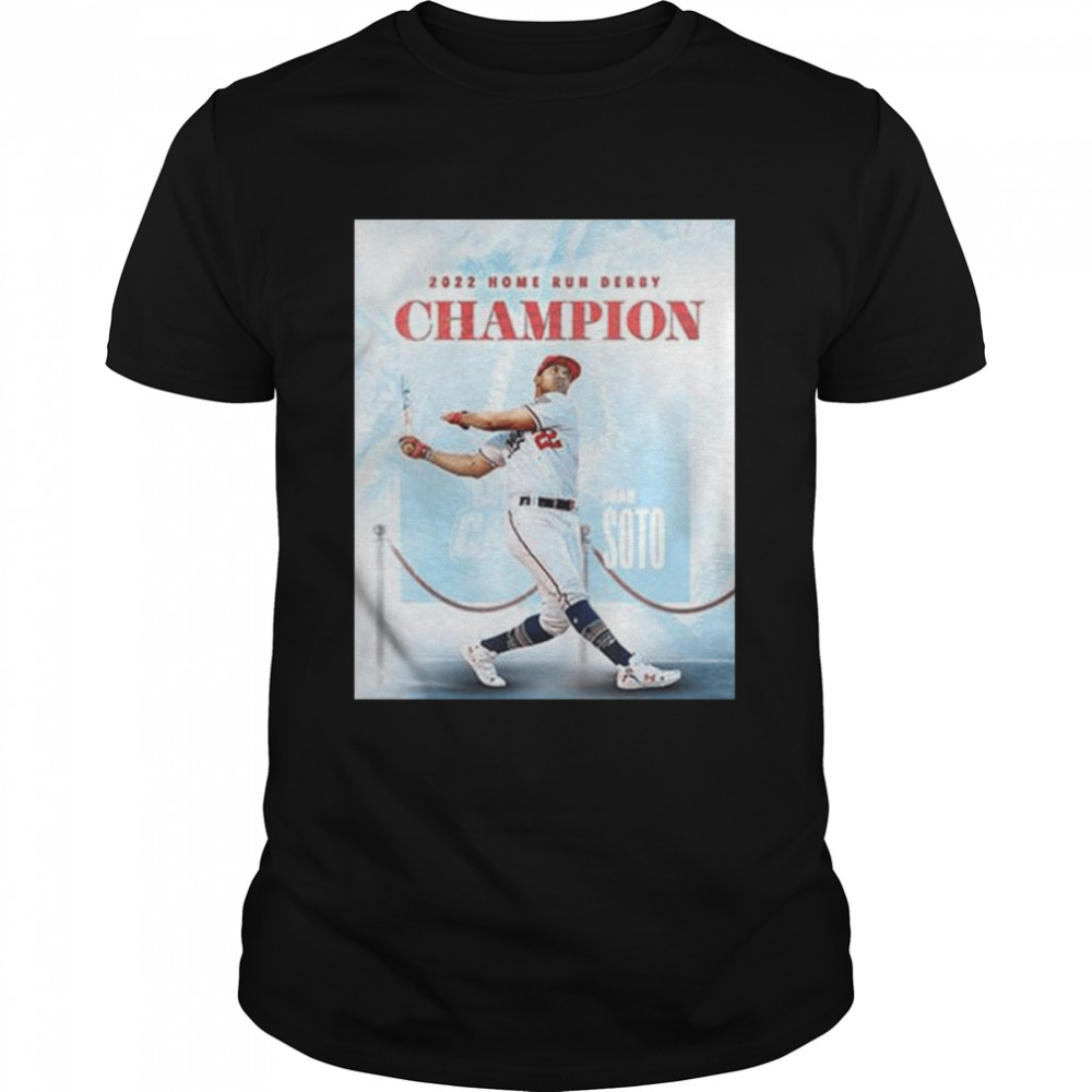 Juan soto wins2022 home run derby champions shirt Classic Men's T-shirt