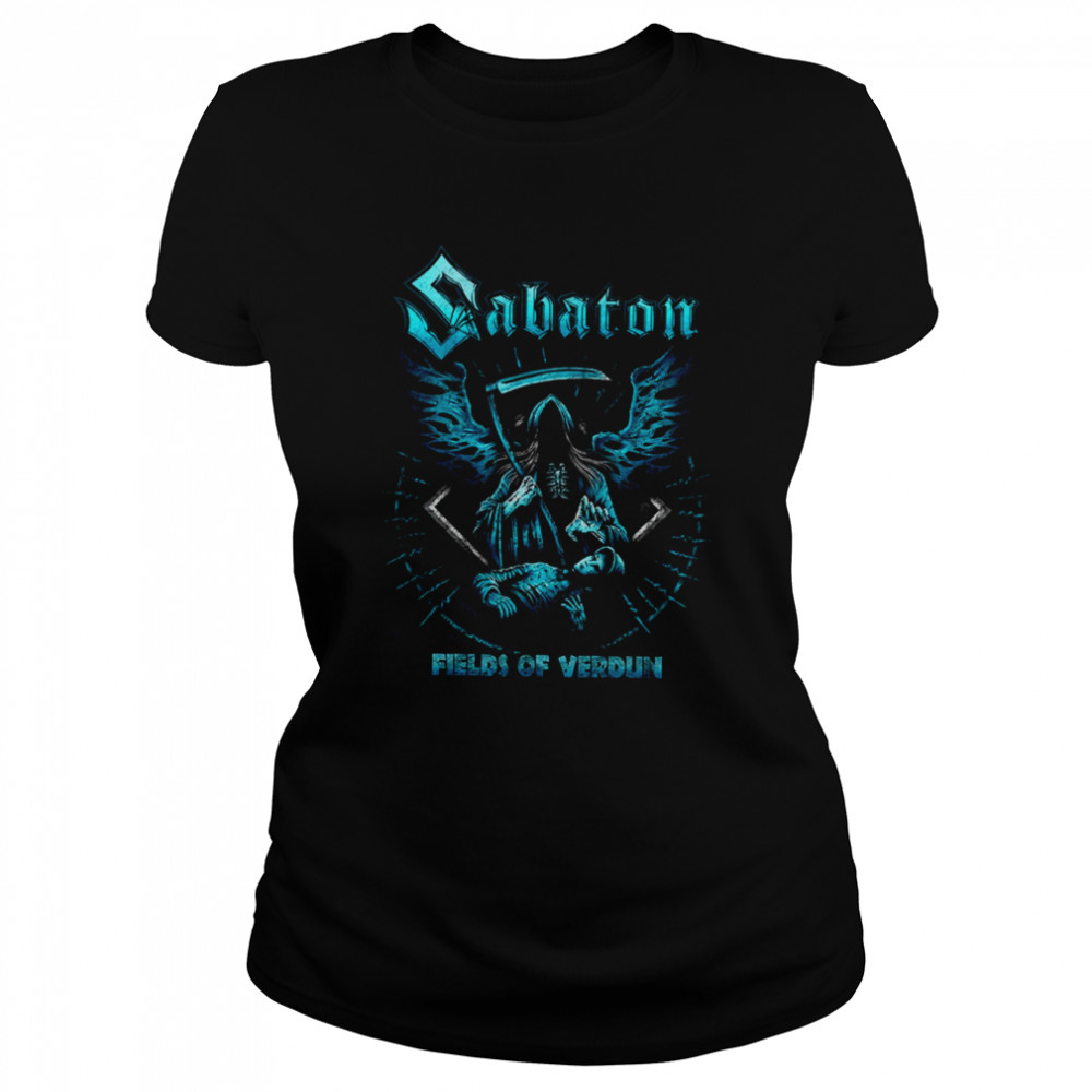 Logo Sale Sabaton Rock Band shirt Classic Women's T-shirt
