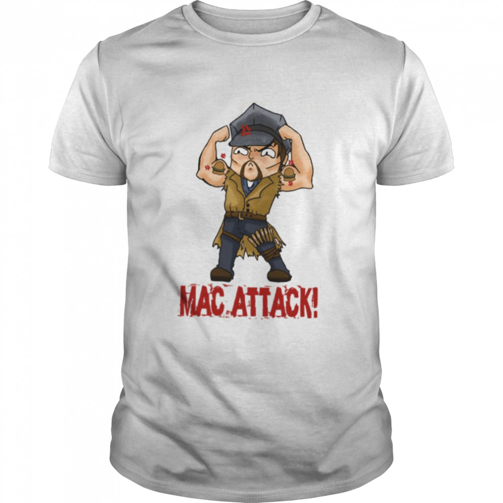 Mac Attack Rancid Band shirt