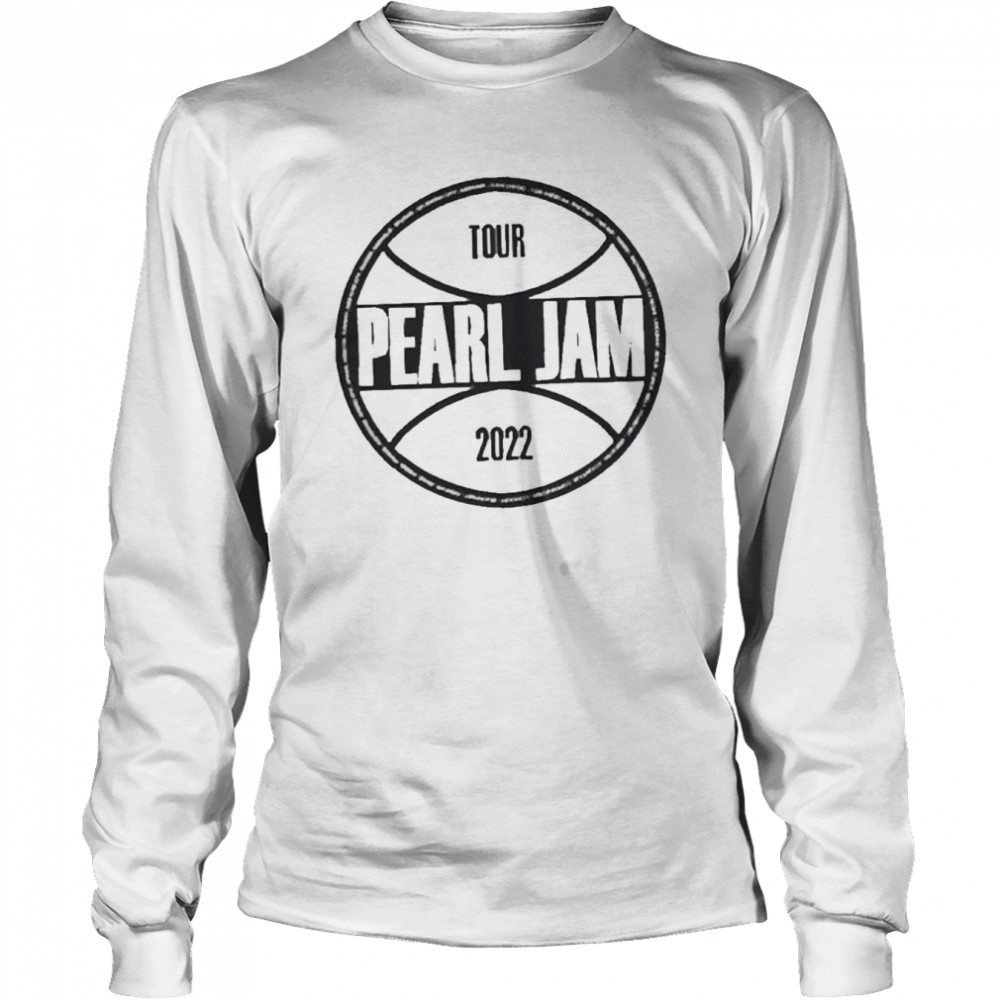 Pearl Jam Global EKG  Long Sleeved T-shirt