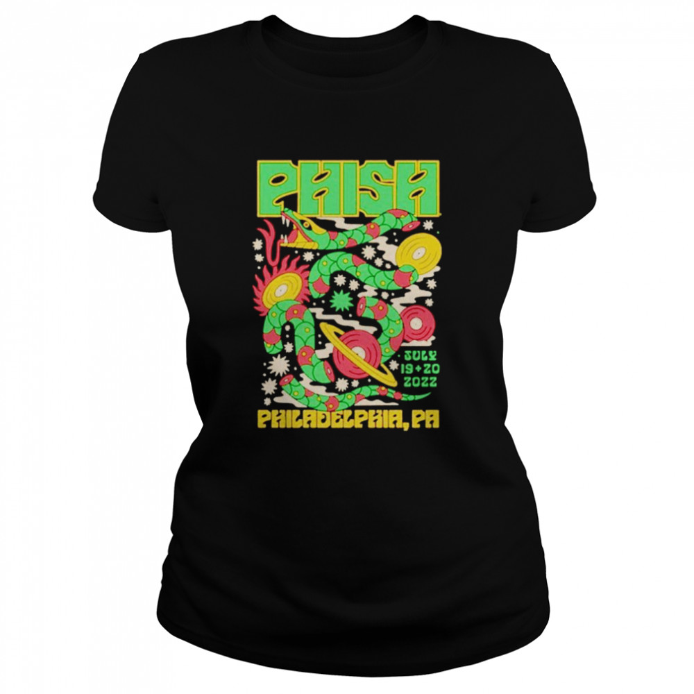 Phish Philadelphia PA shirt Classic Women's T-shirt