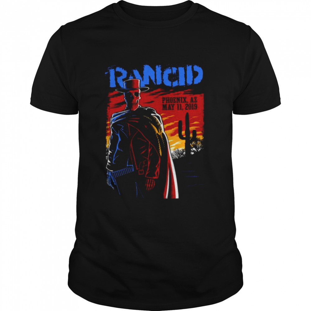 Phoenix May 2019 Design Rancid Band shirt