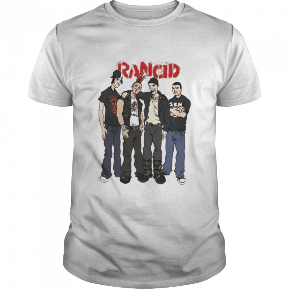 Rodokkangelan Rancid Band shirt