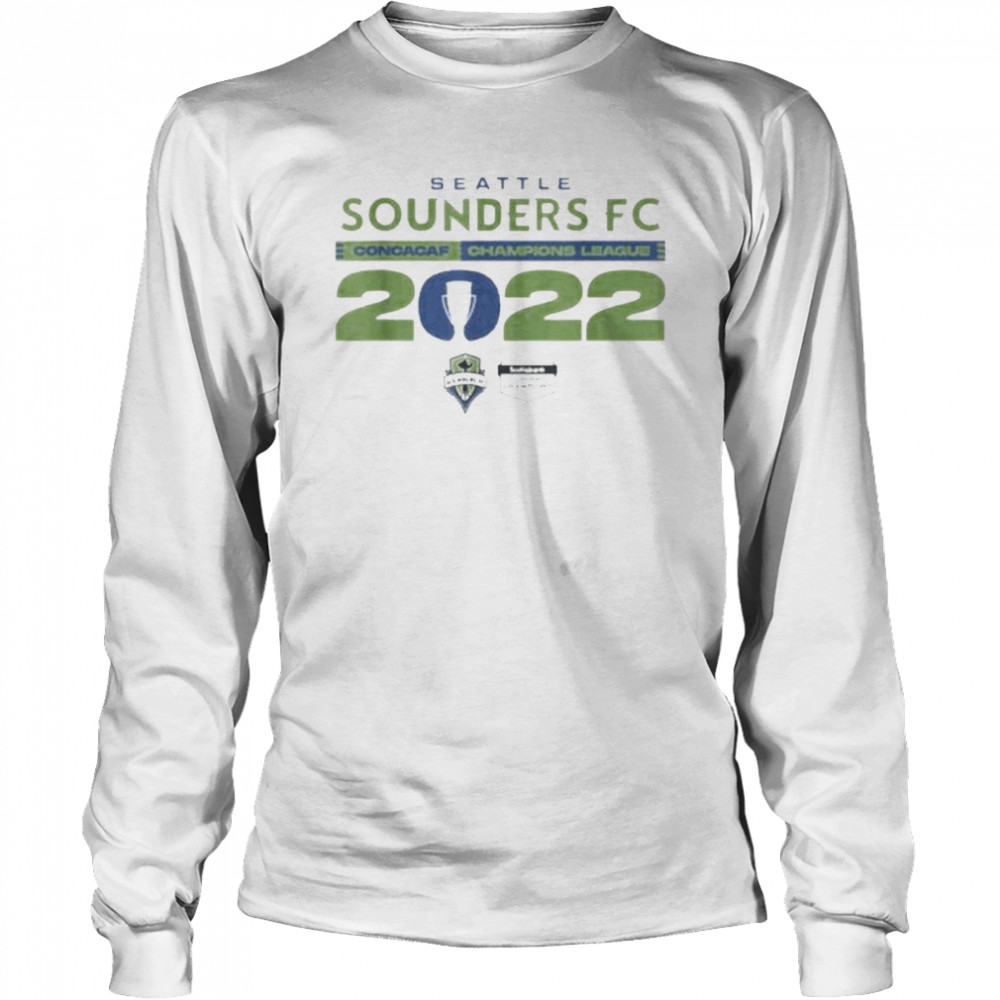 Seattle Sounders Concacaf Champions League  Long Sleeved T-shirt