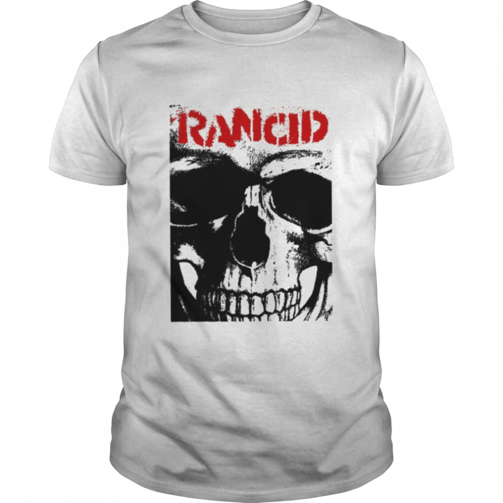 Skull Best Selling Rancid Band shirt