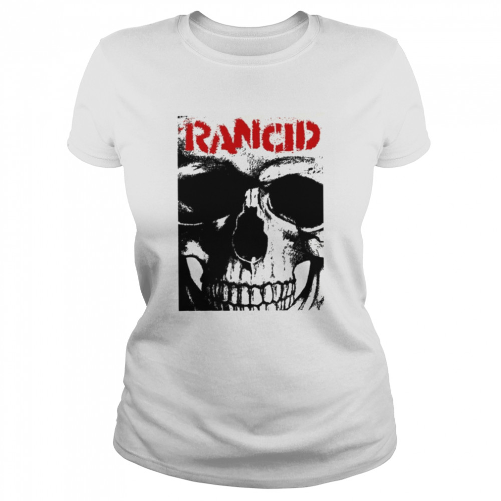 Skull Best Selling Rancid Band shirt Classic Women's T-shirt