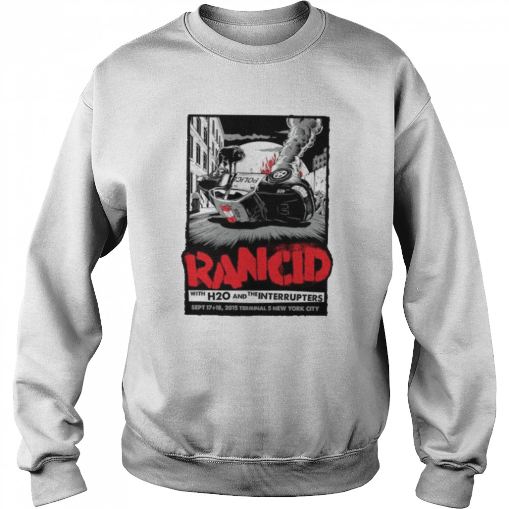 The Police Car Rancid Band shirt Unisex Sweatshirt
