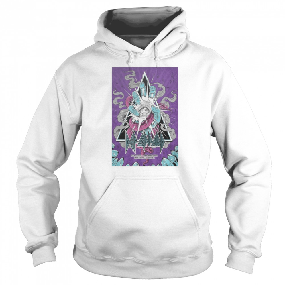 Def Leppard 2022 The Stadium Tour July 02 TIAA Bank Field Jacksonville shirt Unisex Hoodie