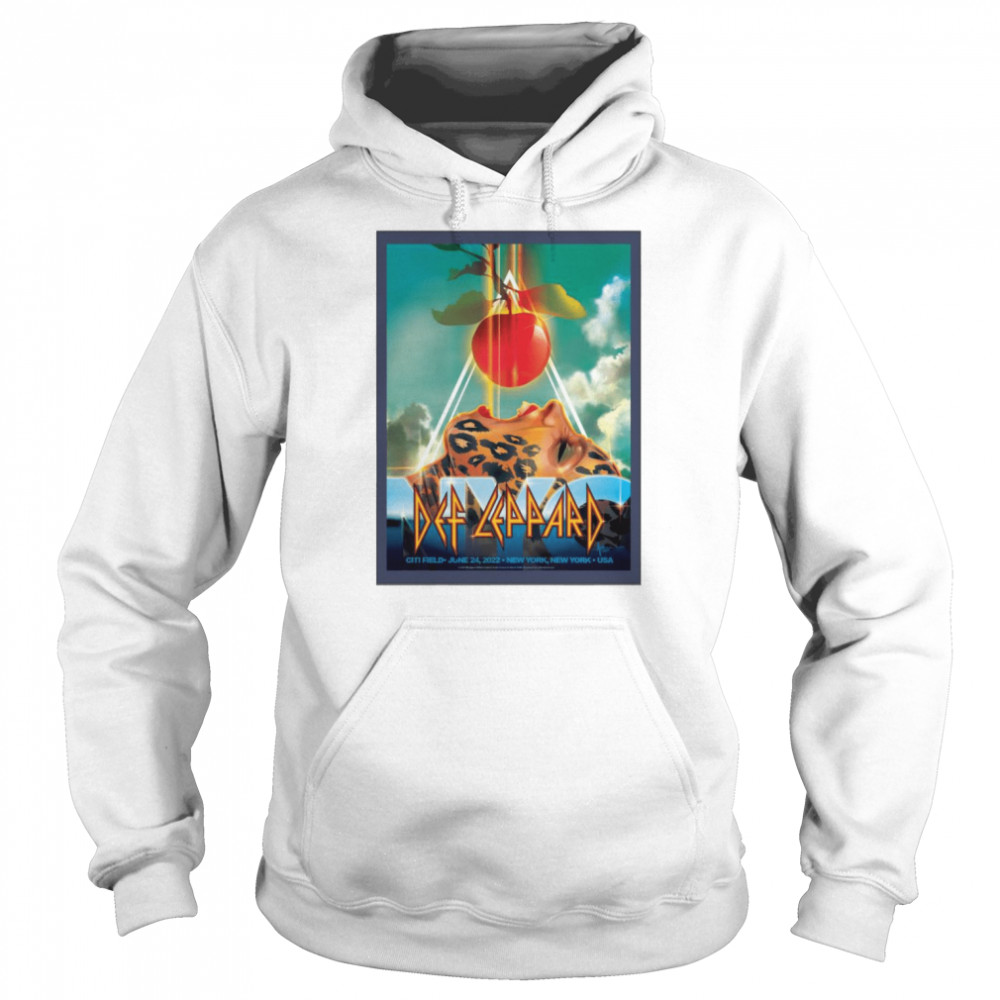 Def Leppard New York Citi Field 2022 Tour shirt Unisex Hoodie