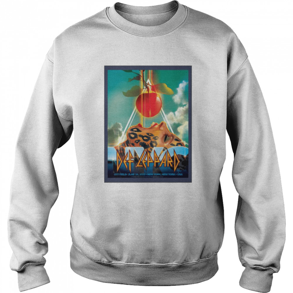 Def Leppard New York Citi Field 2022 Tour shirt Unisex Sweatshirt