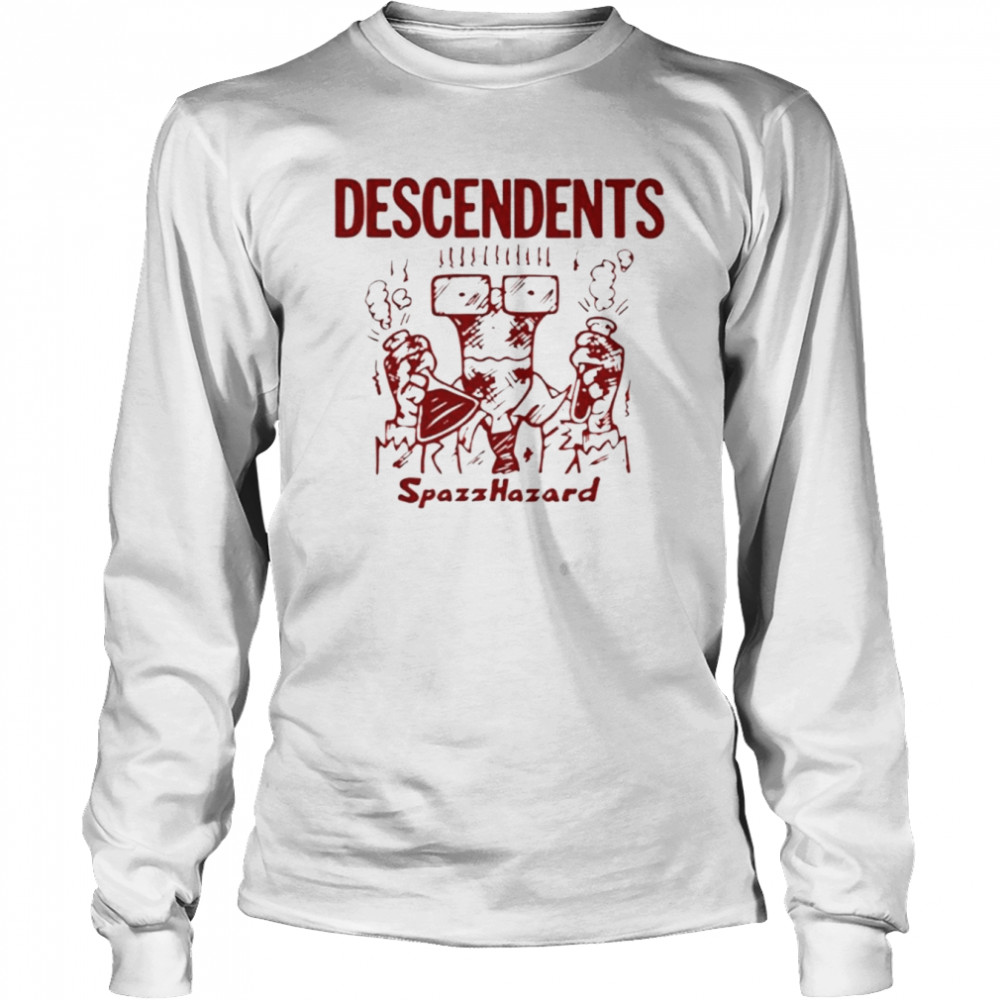 Descendents SpazzHazard Punk Rock Band shirt Long Sleeved T-shirt