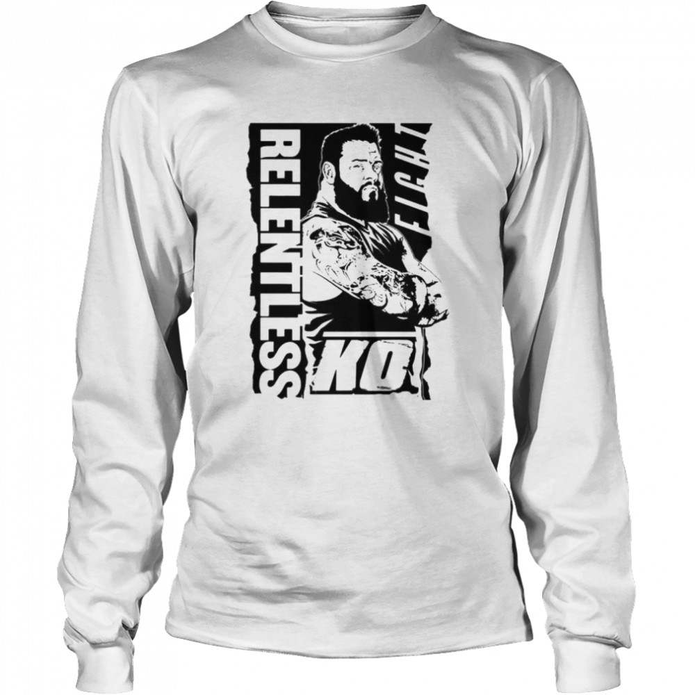 Kevin Owens Relentless T- Long Sleeved T-shirt