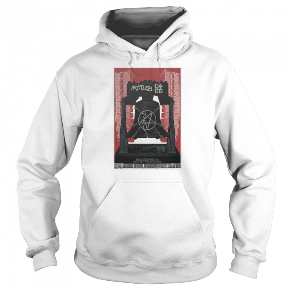 Motley Crue 2022 The Stadium Tour June 25 Citizens Bank Park Philadelphia shirt Unisex Hoodie