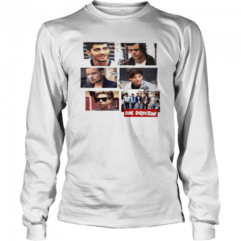 One Direction Individual T- Long Sleeved T-shirt