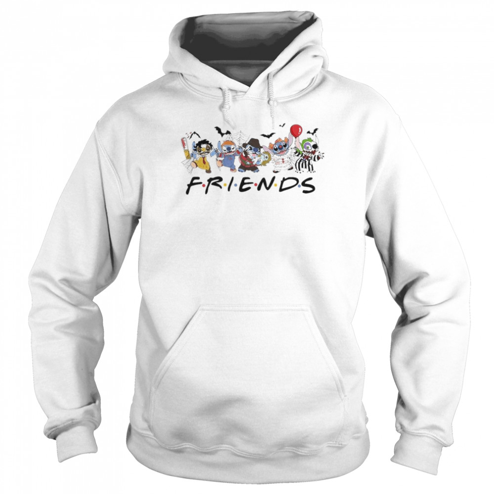 Stitch Friends Horror Film Halloween shirt Unisex Hoodie