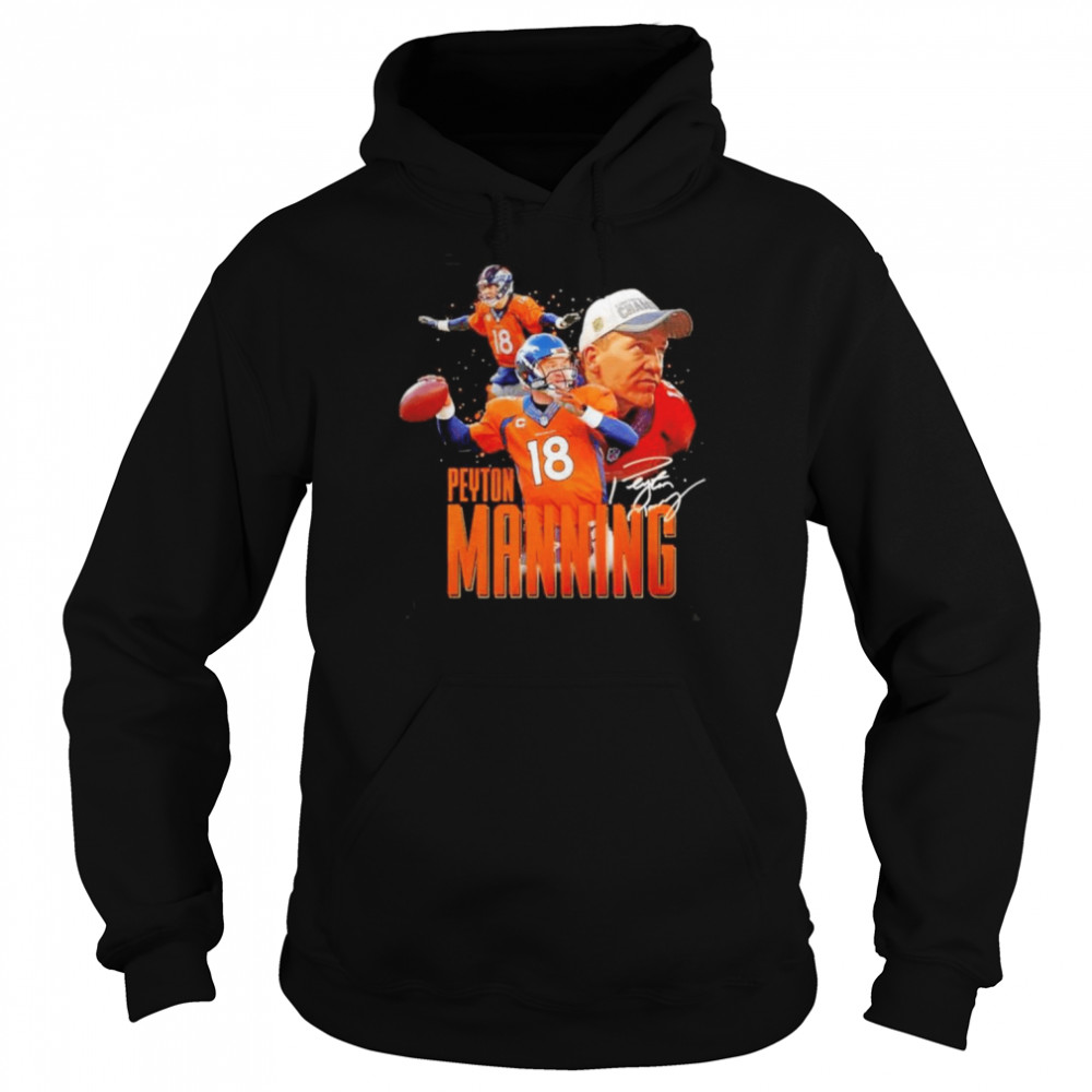 Peyton Manning - Peyton Manning Denver Broncos - Long Sleeve T-Shirt