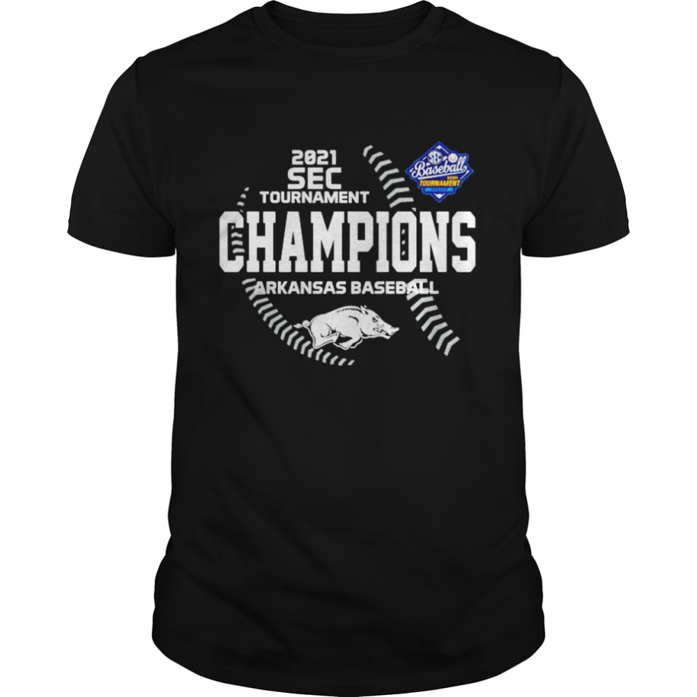 2021 SEC Baseball Tournament Champs Arkansas Baseball shirt Classic Men's T-shirt