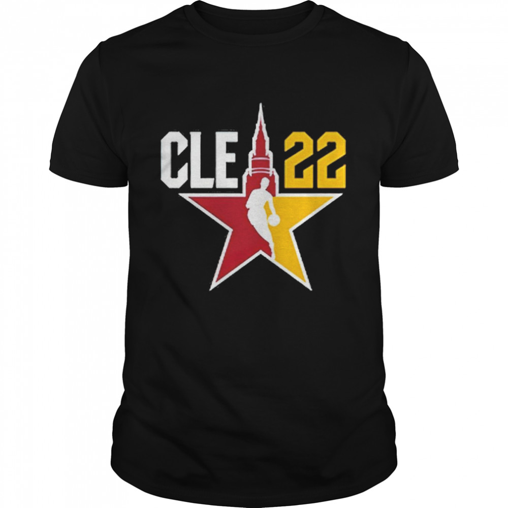 2022 NBA All-star Cle logo shirt Classic Men's T-shirt
